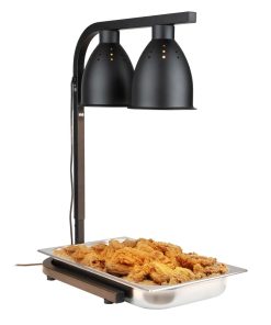 Buffalo Infrared Food Warmer Matt Black (JA865)