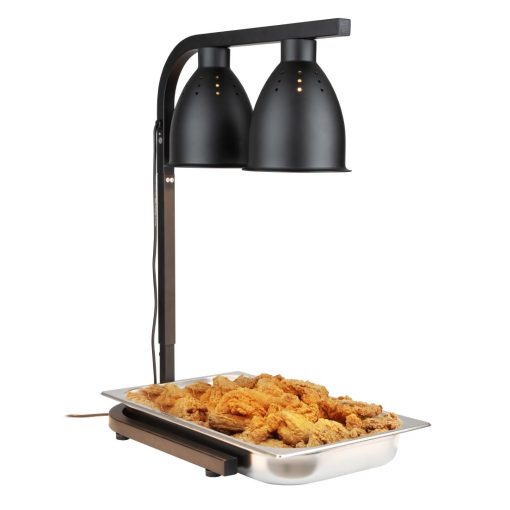 Buffalo Infrared Food Warmer Matt Black (JA865)
