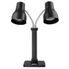Buffalo Double Heat Lamp Carving Station Matt Black 2x250W (JA868)