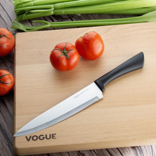 Nisbets Essentials Chef Knife Black 20cm (JA906)
