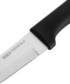 Nisbets Essentials Paring Knife Black 9cm (JA907)