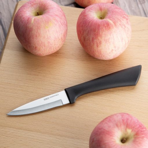 Nisbets Essentials Paring Knife Black 9cm (JA907)