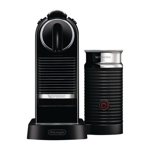 Nespresso CitiZ by DeLonghi and Aeroccino3 Milk Frother Black EN267-BAE (JB695)