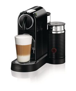 Nespresso CitiZ by DeLonghi and Aeroccino3 Milk Frother Black EN267-BAE (JB695)