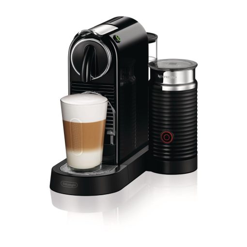 Nespresso CitiZ by DeLonghi and Aeroccino3 Milk Frother Black EN267-BAE (JB695)