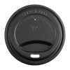 Vegware 79-Series CPLA Hot Cup Lids Black 1000 Pack (JB823)