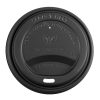 Vegware 89-Series CPLA Hot Cup Lids Black 1000 Pack (JB824)