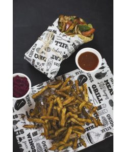Vegware Greaseproof Sheets Grill 400x300mm 1000 Pack (JB825)