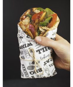 Vegware Greaseproof Sheets Grill 400x300mm 1000 Pack (JB825)