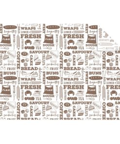 Vegware Greaseproof Sheets Bakery 400x300mm 1000 Pack (JB826)