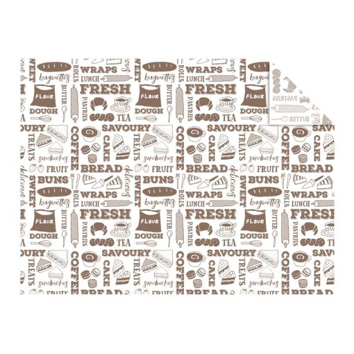 Vegware Greaseproof Sheets Bakery 400x300mm 1000 Pack (JB826)