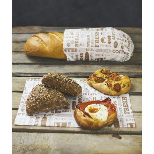 Vegware Greaseproof Sheets Bakery 400x300mm 1000 Pack (JB826)