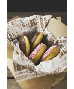 Vegware Greaseproof Sheets Bakery 400x300mm 1000 Pack (JB826)