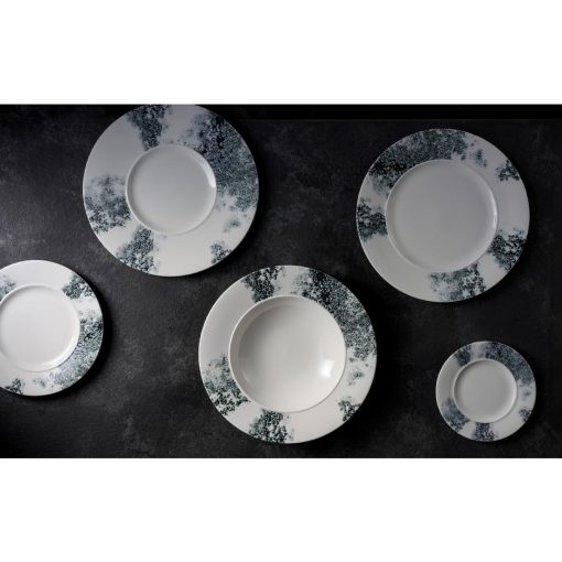 Churchill Alchemy Ambience Standard Rim Bowls Smoke Black 280mm 6 Pack (JC500)