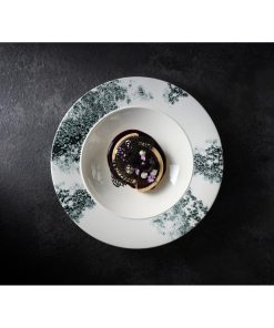 Churchill Alchemy Ambience Standard Rim Bowls Smoke Black 280mm 6 Pack (JC500)