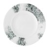 Churchill Alchemy Ambience Standard Rim Plates Smoke Black 162mm 6 Pack (JC503)