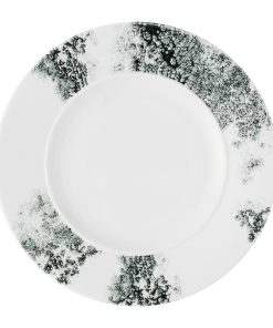 Churchill Alchemy Ambience Standard Rim Plates Smoke Black 217mm 6 Pack (JC504)