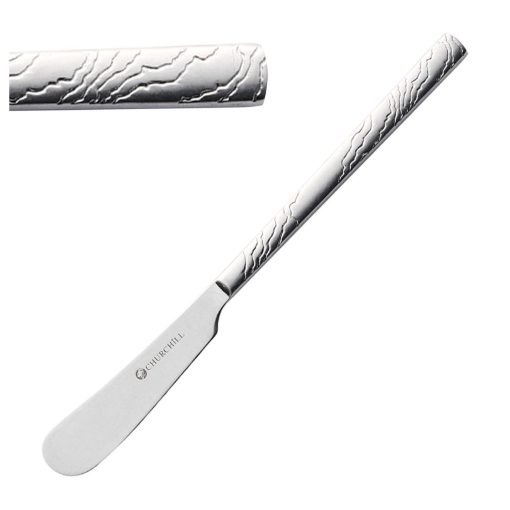 Churchill Tide Vintage Cutlery Butter Knives 12 Pack (JC524)