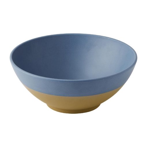 Churchill Emerge Melamine Oslo Blue Deep Serving Bowls 285mm 4 Pack (JC538)