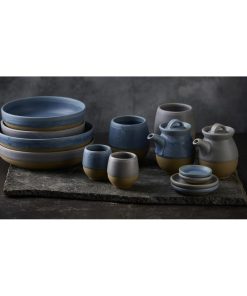Churchill Emerge Melamine Oslo Blue Deep Serving Bowls 285mm 4 Pack (JC538)