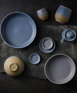 Churchill Emerge Melamine Oslo Blue Deep Serving Bowls 285mm 4 Pack (JC538)