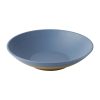 Churchill Emerge Melamine Oslo Blue Shallow Serving Bowls 300mm 4 Pack (JC539)