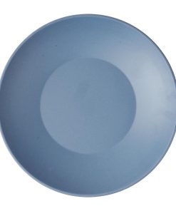 Churchill Emerge Melamine Oslo Blue Shallow Serving Bowls 360mm 2 Pack (JC541)