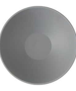 Churchill Emerge Melamine Seattle Grey Deep Serving Bowls 285mm 4 Pack (JC542)