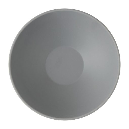 Churchill Emerge Melamine Seattle Grey Deep Serving Bowls 285mm 4 Pack (JC542)
