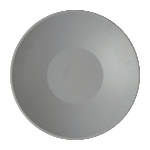 Churchill Emerge Melamine Seattle Grey Shallow Serving Bowls 300mm 4 Pack (JC543)