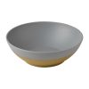 Churchill Emerge Melamine Seattle Grey Deep Serving Bowls 360mm 2 Pack (JC544)