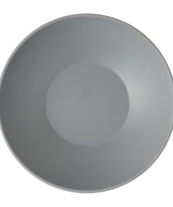 Churchill Emerge Melamine Seattle Grey Deep Serving Bowls 360mm 2 Pack (JC544)