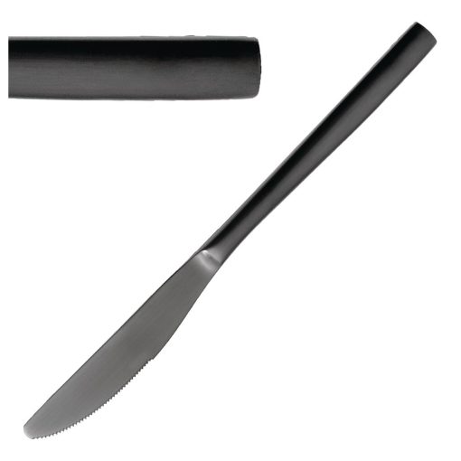 Comas BCN Black Table Knives 12 Pack (JC546)