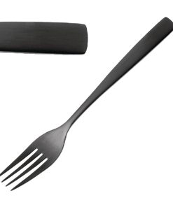 Comas BCN Black Cake Forks 12 Pack (JC549)