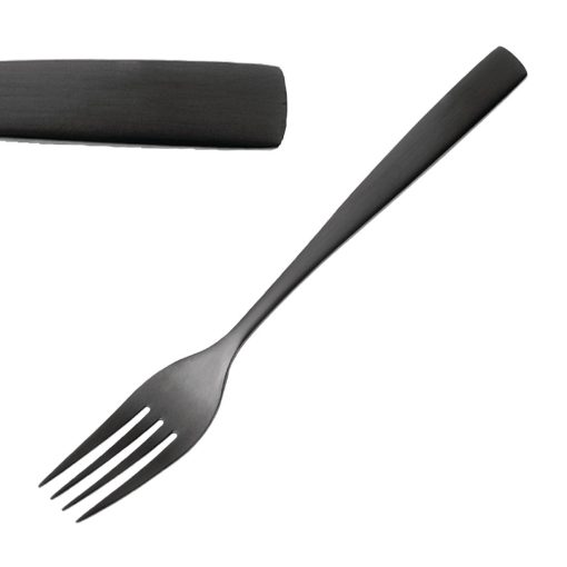 Comas BCN Black Cake Forks 12 Pack (JC549)
