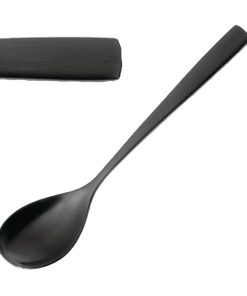 Comas BCN Black Moka Spoons 12 Pack (JC551)