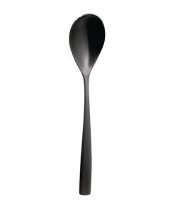 Comas BCN Black Dessert Spoons 12 Pack (JC559)