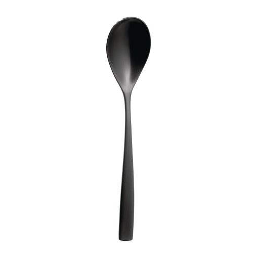 Comas BCN Black Dessert Spoons 12 Pack (JC559)