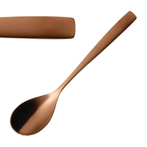 Comas BCN Copper Dessert Spoons 12 Pack (JC562)