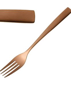 Comas BCN Copper Dessert Forks 12 Pack (JC563)