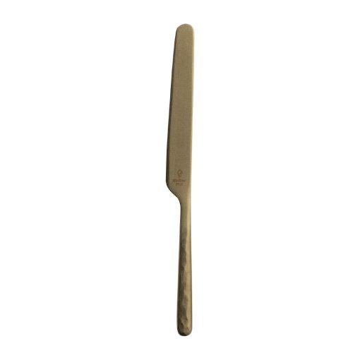 Comas Kodai Vintage Gold Table Knives 12 Pack (JC588)