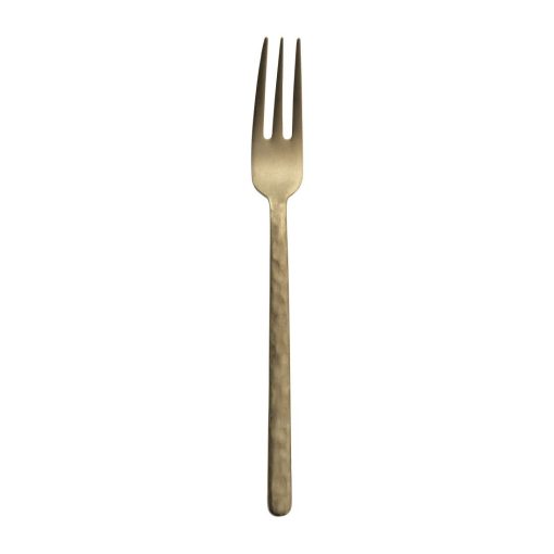 Comas Kodai Vintage Gold 2-Prong Table Forks 12 Pack (JC590)