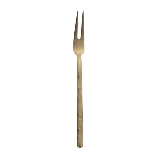 Comas Kodai Vintage Gold 3-Prong Table Forks 12 Pack (JC591)