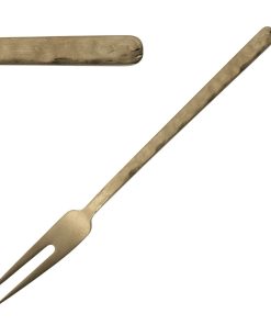 Comas Kodai Vintage Gold 3-Prong Table Forks 12 Pack (JC591)