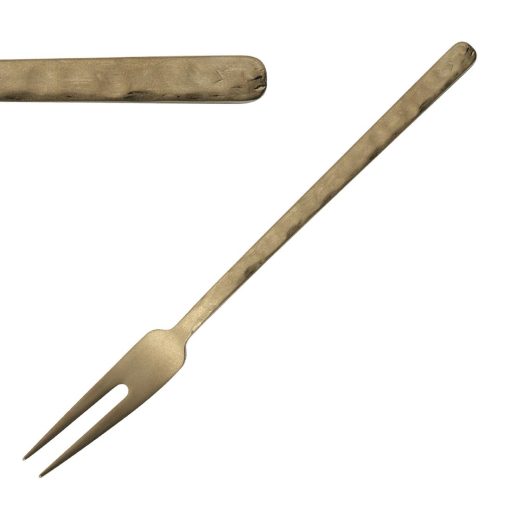 Comas Kodai Vintage Gold 3-Prong Table Forks 12 Pack (JC591)
