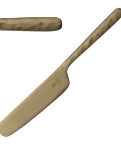 Comas Kodai Vintage Gold Butter Knives 12 Pack (JC592)