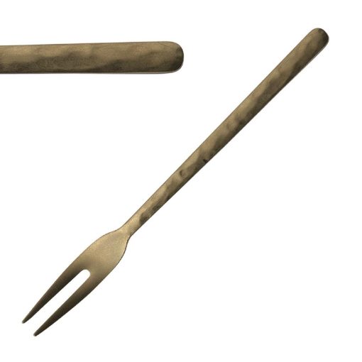 Comas Kodai Vintage Gold Cake Forks 12 Pack (JC594)