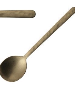Comas Kodai Vintage Gold Coffee Spoons 12 Pack (JC595)