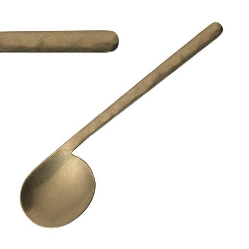 Comas Kodai Vintage Gold Side Spoons 12 Pack (JC596)