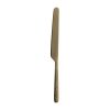 Comas Kodai Vintage Gold XL Table Knives 12 Pack (JC601)